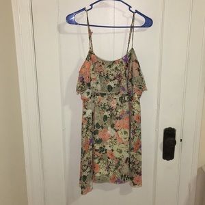 Floral print dress